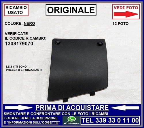 Plastica sportello fusibili - plastica,