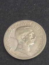 Moneta 1 lira 1915 Regno