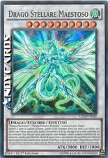 DRAGO STELLARE MAESTOSO • (Majestic Star Dragon) • Super R • LC5D IT036 • 1Ed