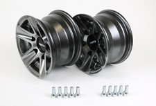 2 cerchi in lega Knott 6,00 J x 10 pollici 5 fori ET -4 cerchio auto rimorchio cerchio rimorchio