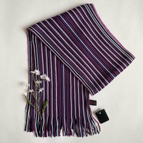 Sciarpa righe viola y2k - righe,