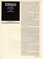 THE FIAT TOPOLINO  ~ ORIGINAL