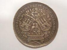Germania medaglia 1 premio pollame allevatori galli Amburgo Altona 1888 argento