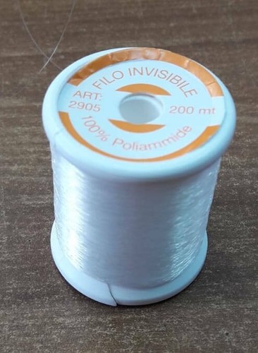 Filo invisibile nylon 100 mt - nylon,