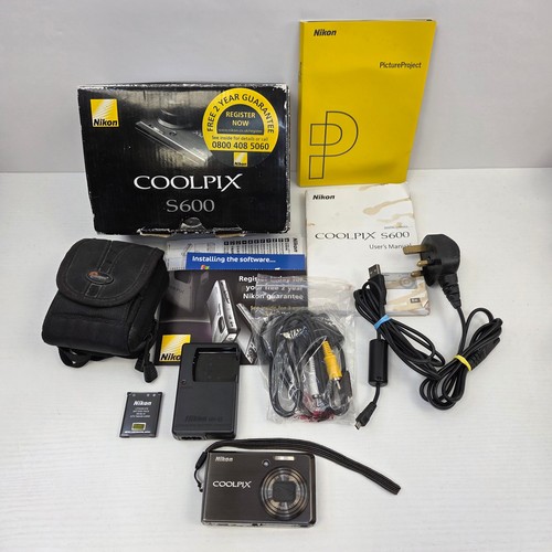 Nikon coolpix s600 10mp - nikon,