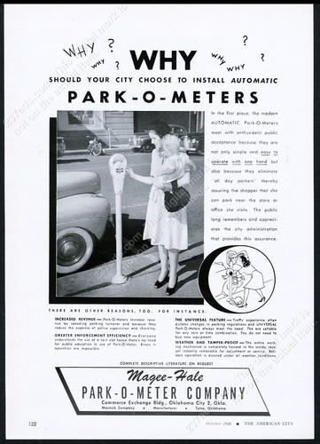 1946 park meter - 1946,