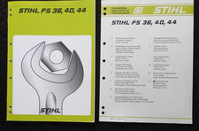 STIHL FS 36 40 44 Catalogo