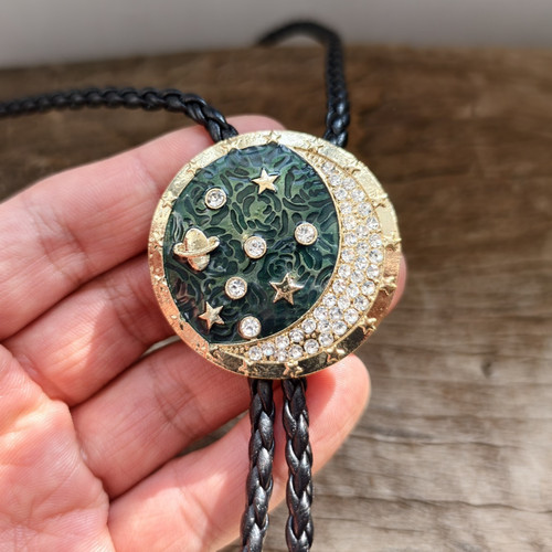 Cravatta bolo luna - luna, e