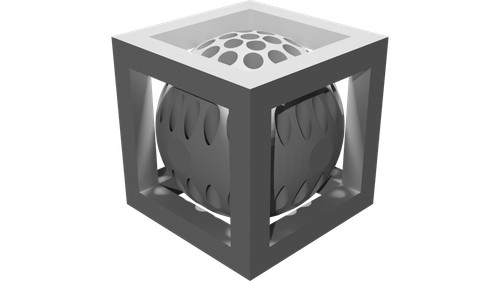 Sfera scatola puzzle gioco - in,