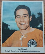 1 figurina di Hans Tilkowski Westfalia Herne Westfalia Rundschau WM62