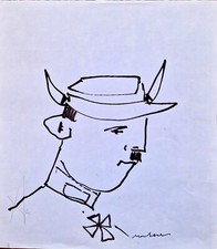 Salvatore Marchese - Disegno originale firmato