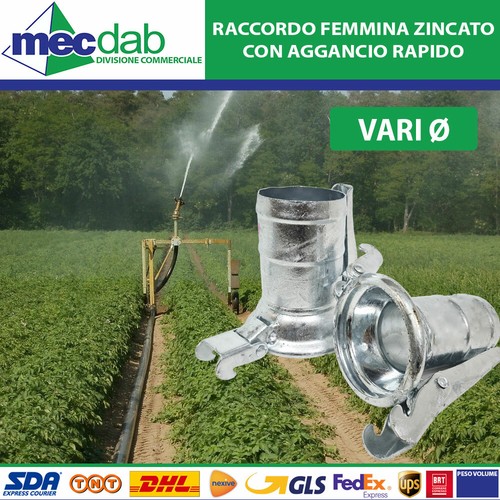 Raccordo acciaio zincato - raccordo,