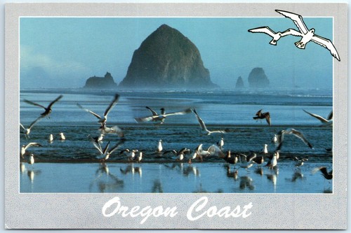 Cartolina costa dell oregon - costa, dell'oregon