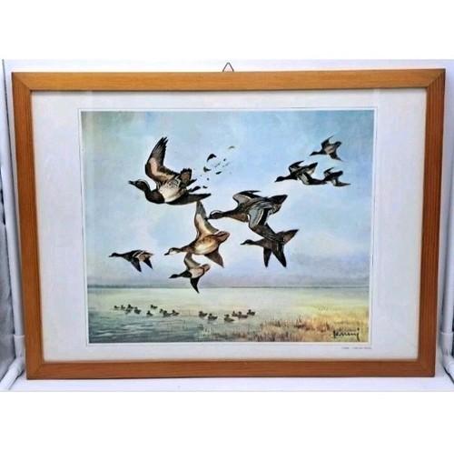 Quadro stampa scena caccia - di,