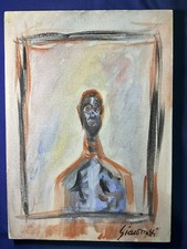 Quadro olio su tela Alberto