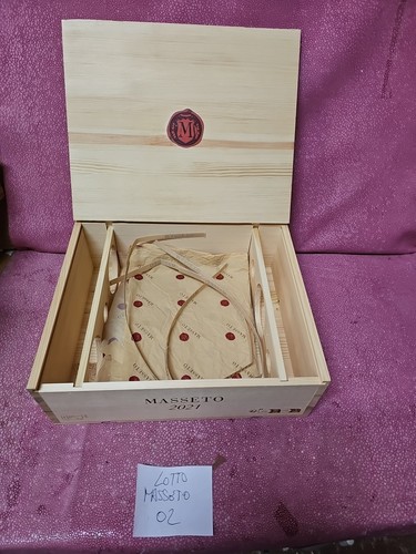 Masseto 2021 cassa legno - masseto, di