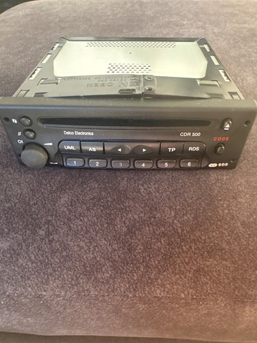 Delco cdr 500 opel radio - delco,