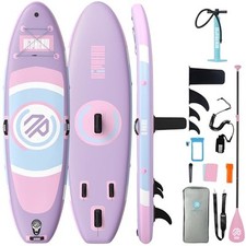 Niphean Tavola SUP Gonfiabile Adulti, SUP Gonfiabile da 305 cm con ala (z7Z)