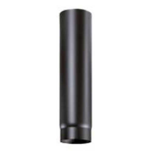 Tubo per canna fumaria - fumaria, nero