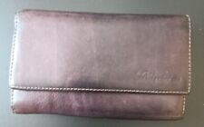 Portafoglio donna SALVARINI in vera pelle, usato vintage