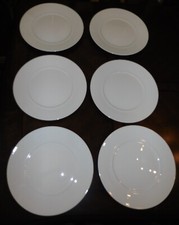 Bernardaud Limoges Atlantide Blanc Piatti di servizio 12 1/8 pollici - Set di 6
