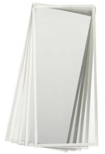 10 PROTEZIONI PELLICOLE VETRO FINESTRA PER SABBIATRICE FERVI 0575 0487 0878 0687