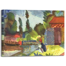 Macke un arabo seduto design