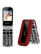 artfone F20 Telefono Cellulare per Anziani丨GSM Flip Telefoni Cellulari con Tasti