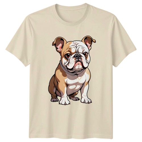 English bulldog portrait - english,
