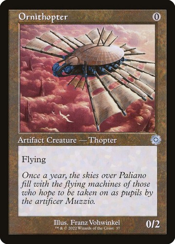 Ornithopter - , retrò)