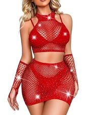 Set Lingerie Donna Sexy a Rete