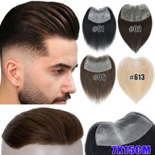 Toupee uomo anteriore 100%