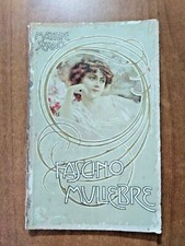 Matilde Serao FASCINO MULIEBRE volumetto pubblicitario Profumerie Bertelli