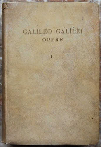 Galileo galilei opere volume - opere.,