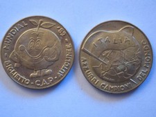 Gettone da 200 lire della CAP per Mondiali Calcio 1982