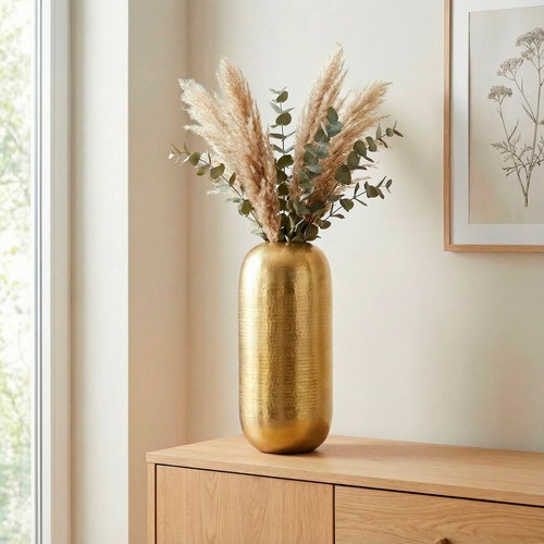 Vaso alluminio oro - vaso,