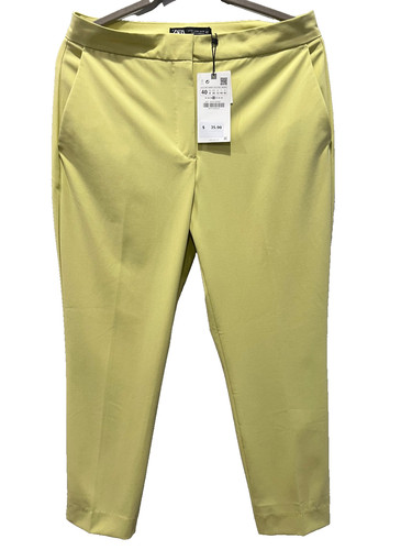 Pantalone donna zara giallo - pantalone,