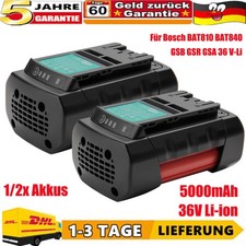 Batteria per Bosch GSA GSR GSB GKS 36 V-Li 11536VSR BAT810 BAT818 36V 5000mAh Li-ion