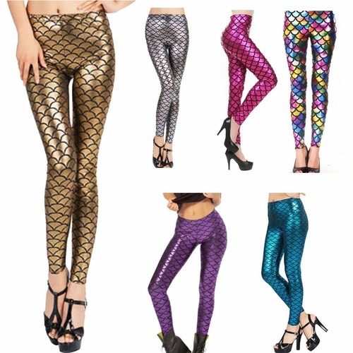 Leggings donna sirena