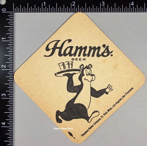 Sottobicchiere birra hamm - sottobicchiere,