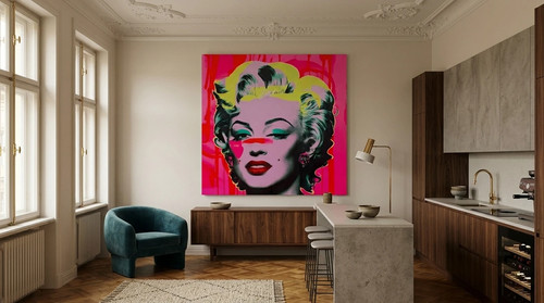 Motivo marilyn monroe rosa - marilyn,
