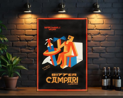 Insegna vintage bitter - bitter, campari