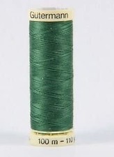 GUTERMANN - 100mt - FILO PER CUCITO 100% POLIESTERE - COLORE VERDE VINTAGE 931