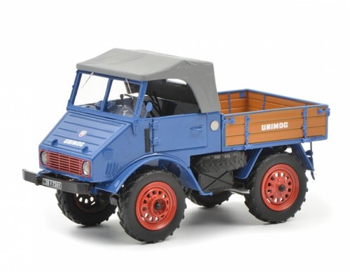 Schuco unimog 401 blu 32 - 401,
