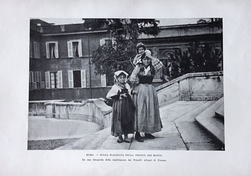 Stampa antica lazio roma - -,