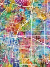 Poster - Mappa di strada