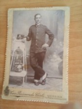 Antica foto cartonata - antica,