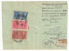 1941 Regno d'Italia - Ricevuta