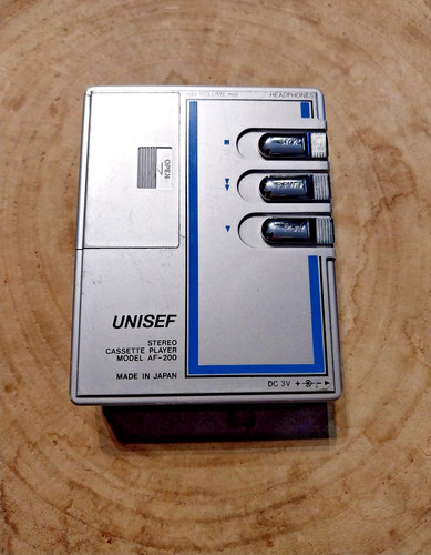 Walkman unisef 200 rare - walkman,