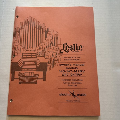 Leslie speaker 145 147 - 147, -147